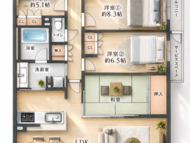 (間取)