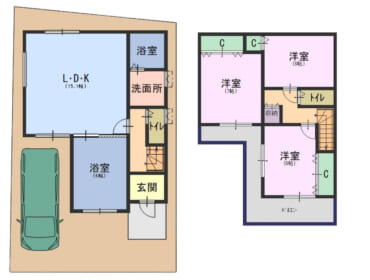 茨木市寺田町条件付土地 画像1